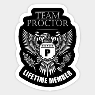 Proctor Sticker